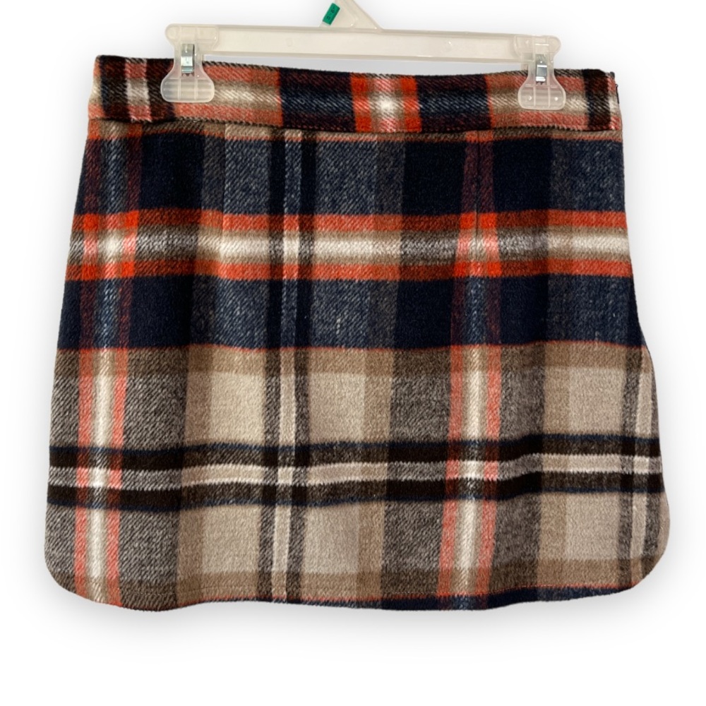 F21 Plaid Mini Skirt